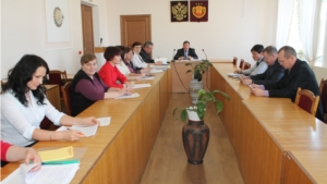 Заседание Совета  по модернизации и технологическому развитию экономики Урмарского района