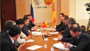 Глава Чувашии Михаил Игнатьев встретился с делегацией Киргизской Республики