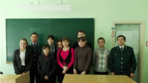 Работники Цивильского участкового лесничества провели встречу с учащимися Булдеевской ООШ