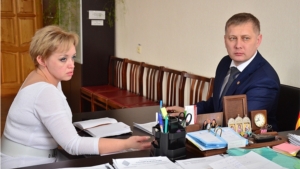 Ибресинский район посетил министр культуры, по делам национальностей и архивного дела Чувашской Республики Вадим Ефимов