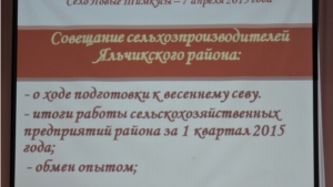 На базе ООО "Агрофирма "Нива" Яльчикского района прошло совещание с сельхозтоваропроизводителями