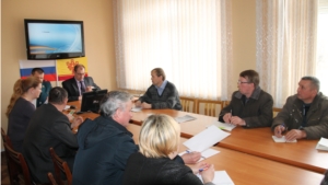 Заседание комиссии по предупреждению и ликвидации чрезвычайных ситуаций и обеспечению пожарной безопасности Шумерлинского района