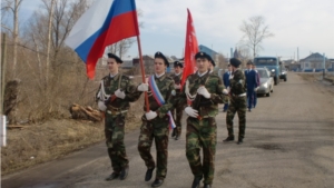 Шемуршинский район: сегодня они охраняют Знамя, завтра - Родину