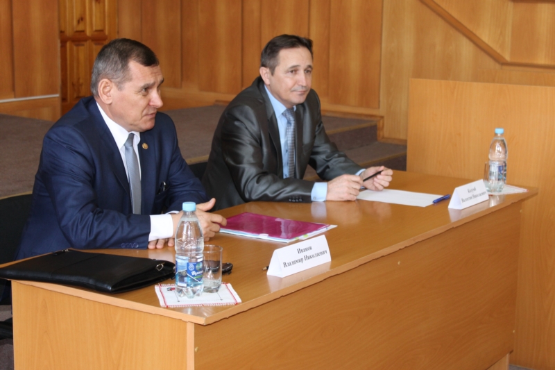 Министр образования и молодежной политики Чувашской Республики Владимир Николаевич Иванов посетил Козловский район