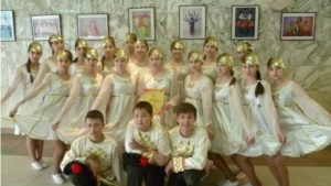 Народный детский хореографический ансамбль «Подсолнух» на конкурсе «Таша яра пар!»