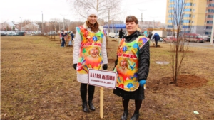 В Чебоксарах заложена рябиновая «Аллея жизни»