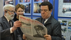 Народный артист СССР Иосиф Кобзон в Музее космонавтики