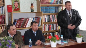 Глава администрации Цивильского района  Александр Казаков встретился с жителями Медикасинского сельского поселения