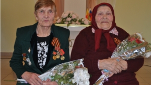 В отделе ЗАГС администрации Шемуршинского района прошло мероприятие по чествованию вдов участников Великой Отечественной войны