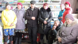 День администрации Аликовского района в Тенеевском сельском поселении