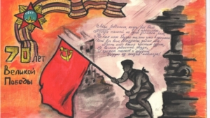 Выставка рисунков в детском саду "Аленушка"