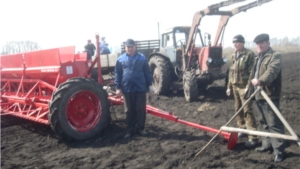 Аграрии Шемуршинского района ведут весенне-полевые работы