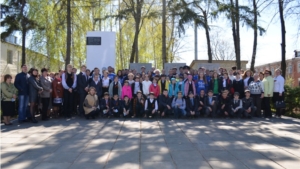 Участники автопробега «Эстафета памяти» посетили Мариинско-Посадский район