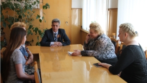 Министр юстиции Надежда Прокопьева с рабочим визитом посетила Шумерлинский район