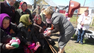 В Шумерлинском районе прошли митинги, посвященные Великой Победе