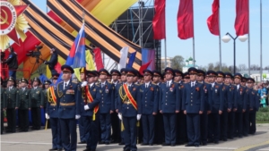 Военный парад в Чебоксарах