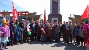 Празднование Дня Победы в п. Вурнары