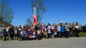 К 70-летию Победы: торжественные митинги в деревнях Тиньговатово и Акташкасы