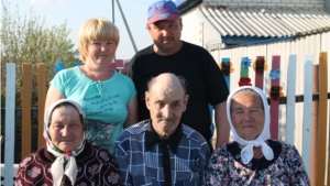Самая дружная семья в селе Байдеряково
