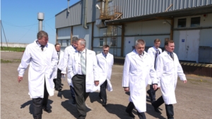 Делегация Минской области Республики Беларусь посетила Ядринский район