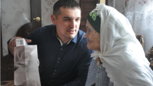 95 летний юбилей вдовы участника войны