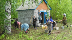 Благоустройство кладбища в д.Кошки-Куликеево