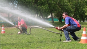 Районные соревнования добровольных пожарных дружин сельских поселений