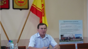 Совещание с главами поселений Ядринского района