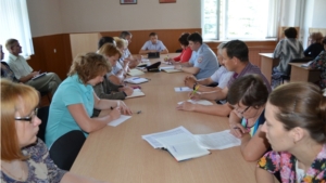 В администрации Мариинско-Посадского района на еженедельном совещании обсудили актуальные вопросы