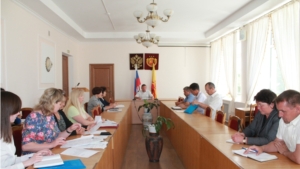 Заседание оргкомитета по подготовке к районному празднику "Акатуй"