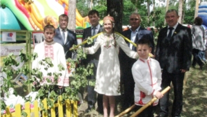 Врио министра Е. Юшин принял участие в празднике «Акатуй» в Шемуршинском районе