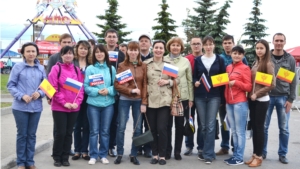 Сотрудники Минкультуры Чувашии приняли участие в праздновании Дня России