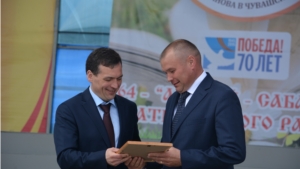 Председатель Кабинета Министров Чувашской Республики Иван Моторин посетил Батыревский район