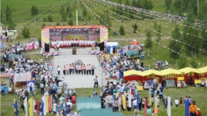В Яльчикском районе чествовали земледельцев на празднике песни, труда и спорта &quot;Акатуй&quot;