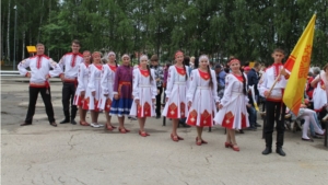 Ансамбль &quot;Звездный&quot; - участник городского детского фестиваля-конкурса «Ача-пăча Акатуйĕ»