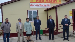 Мариинско-Посадский район: в деревне Эльбарусово состоялось открытие нового магазина