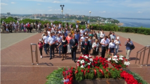 В День памяти и скорби ветераны и жители Ленинского района почтили память павших в годы Великой Отечественной войны