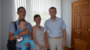 6 семей Мариинско-Посадского района получили Свидетельства на право получения социальной выплаты на строительство жилья на селе