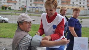 Медицинские работники Городской клинической больницы № 1 призывают горожан контролировать артериальное давление.