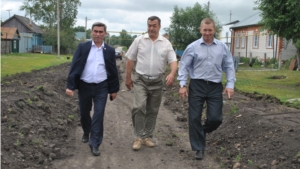 Министр транспортного хозяйства посетил Шемуршинский район