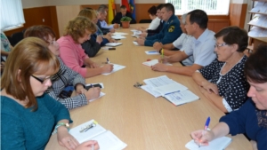 В администрации Мариинско-Посадского района прошло еженедельное совещание