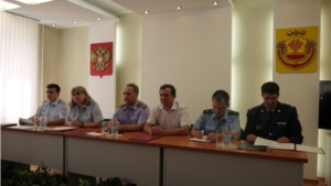 Cтражи порядка подвели итоги работы за первое полугодие