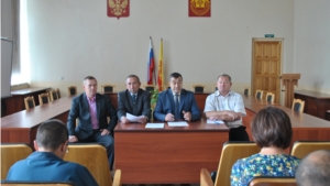 Состоялось заседание организационного комитета по подготовке мероприятия, проводимого 19 августа  на территории Шемуршинского района