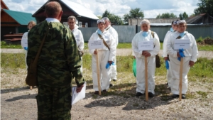 Командно-штабные учения по ГО в Ядринском районе