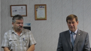 Врио министра Е. Юшин встретился с коллективом ООО «НПК «Меркурий» и ознакомился с ходом реконструкции мусороперегрузочной станции