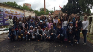 Участие юных туристов в военно-патриотическом маршруте «За нами Москва!»