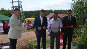 Министр культуры Чувашии и глава администрации Мариинско-Посадского района поздравили сельчан с Днем деревень