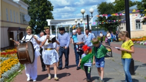 Владыка вод и океанов Посейдон посетил Мариинский Посад в День военно-морского флота России!