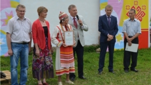 В Мариинско-Посадском районе продолжаются празднования Дней деревень с участием министра культуры Чувашии Вадима Ефимова