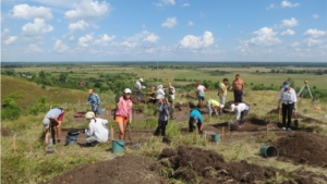 Археологические раскопки в с. Иваньково-Ленино